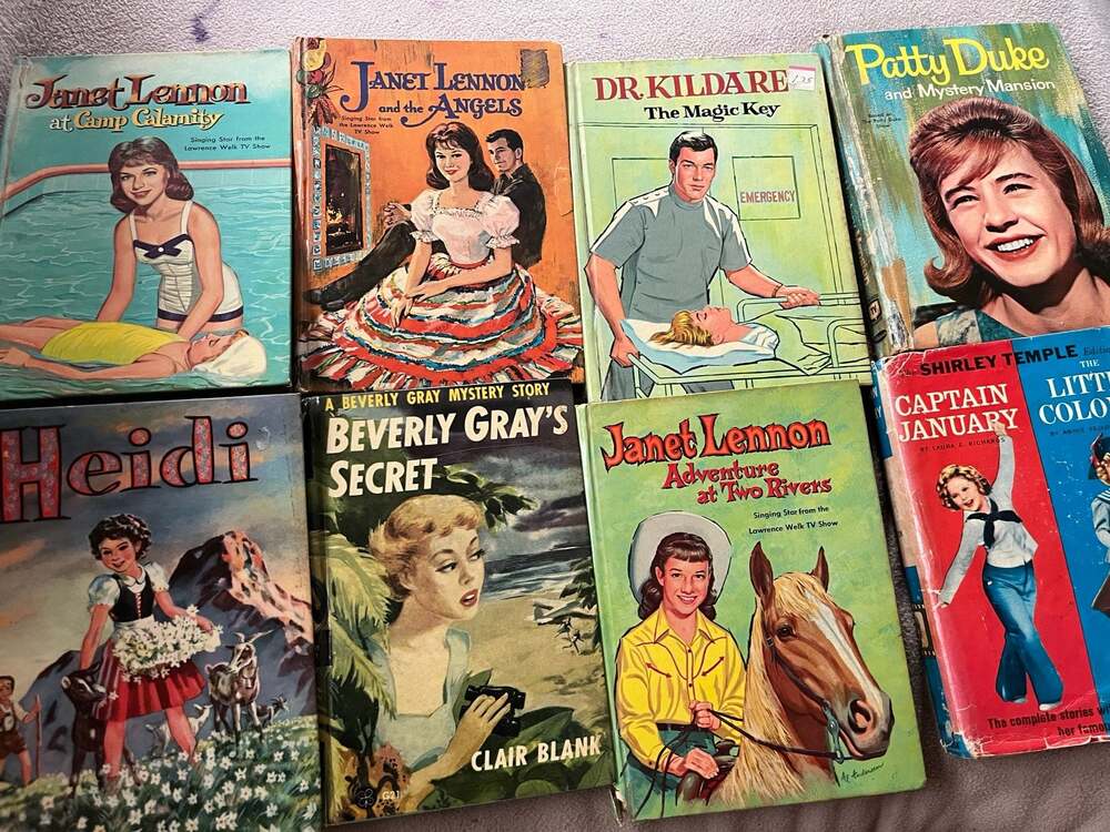 Vintage Collection of 8 Whitman Books for Girls
